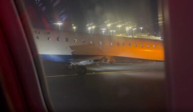 Two Delta planes collide on taxiway of New York's LaGuardia Airport
