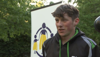 Teen domestic violence survivor runs 300km for charity