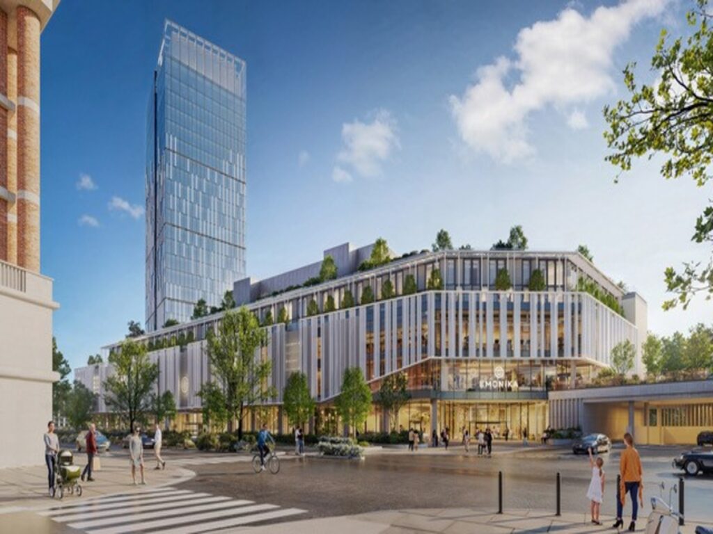 Emonika, južni del, nakupovalno središče