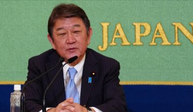 Japan's top diplomat vows to 'ensure everyone in Ukraine lives free from threat of landmines'