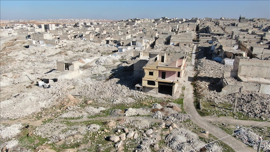 Anadolu captures widespread destruction in Syria’s war-torn Aleppo