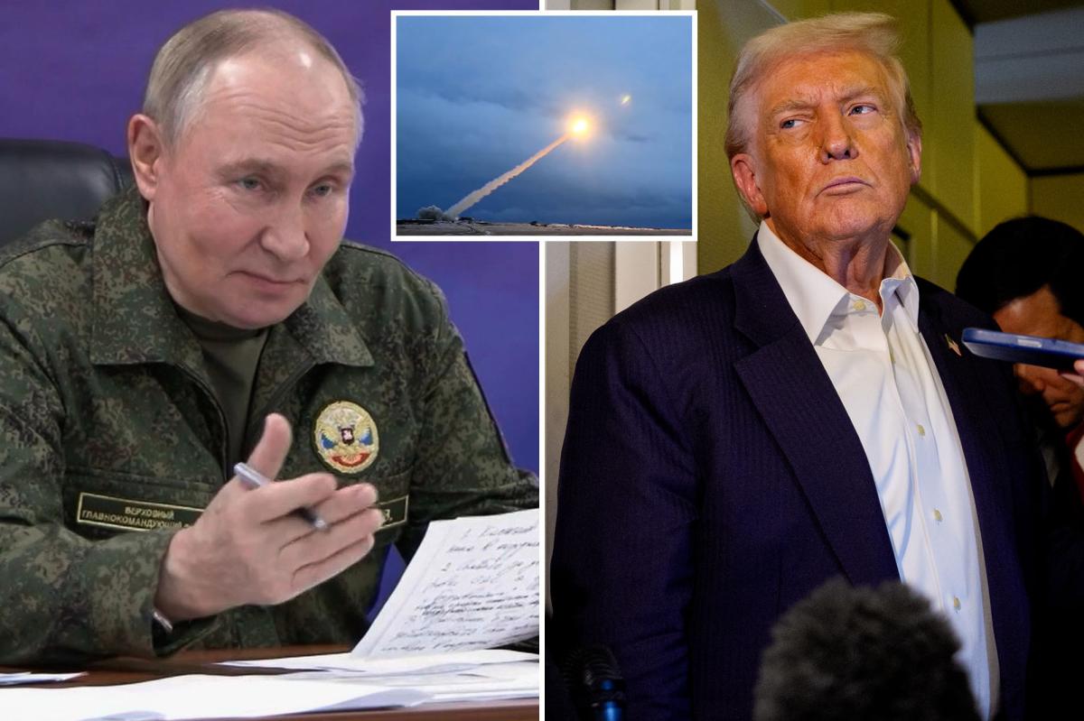 Trump warns Putin after Russia tests new ‘invincible’ nuclear missile