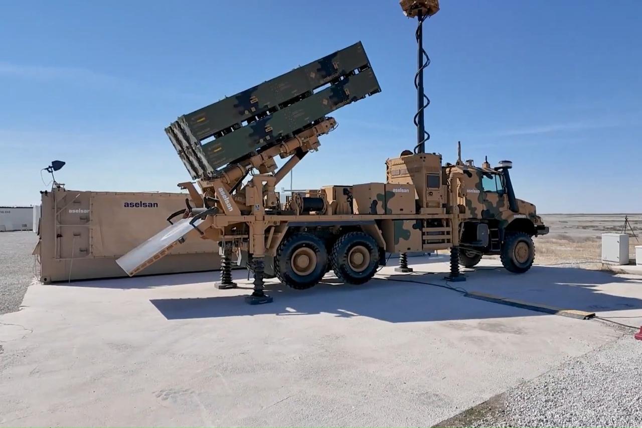 Turkish Air Defense Command successfully tests Hisar-O medium-range missile
