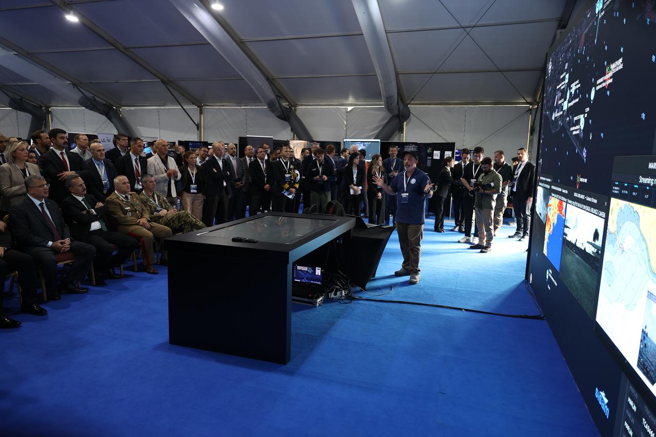 Shared Platform for Innovative Solutions’ Evaluation (SHINE) event in Istanbul, Türkiye, October 17, 2025. (AA Photo)