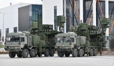 Photo shows Aselsans KORAL Land-Based Electronic Support and Electronic Attack System in Ankara, Türkiye, Sept. 12, 2025. (AA Photo)