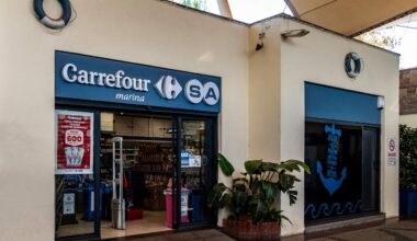 Exterior view of a CarrefourSA store in Bodrum, Türkiye. (Adobe Stock Photo)