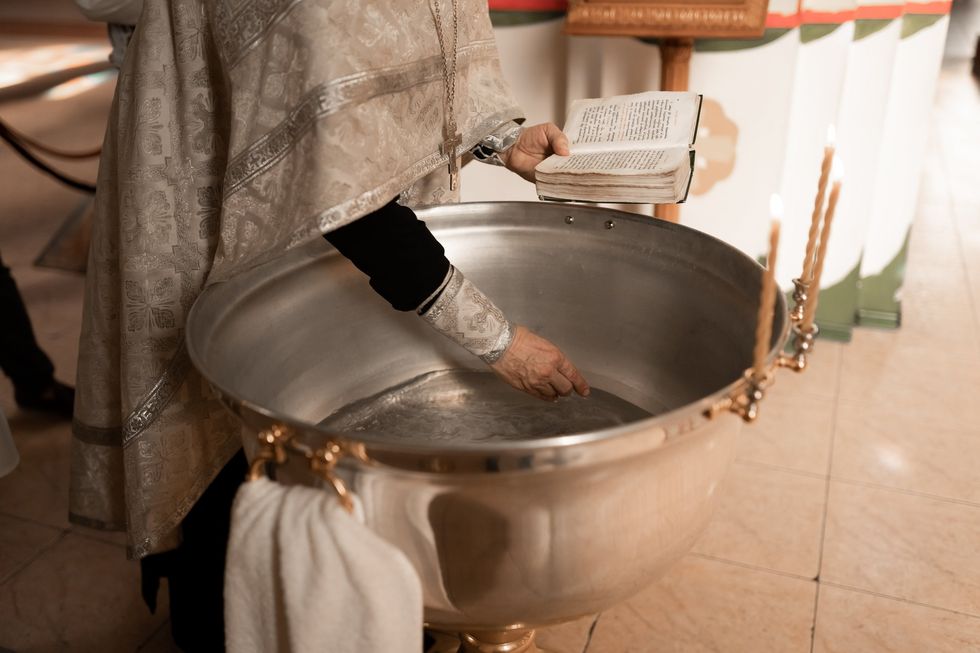 \u200bThe baptisms were taking place