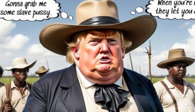 Trump is a typical robber baron. In the past, he would have been a plantation owner, bragging about having the most slaves.