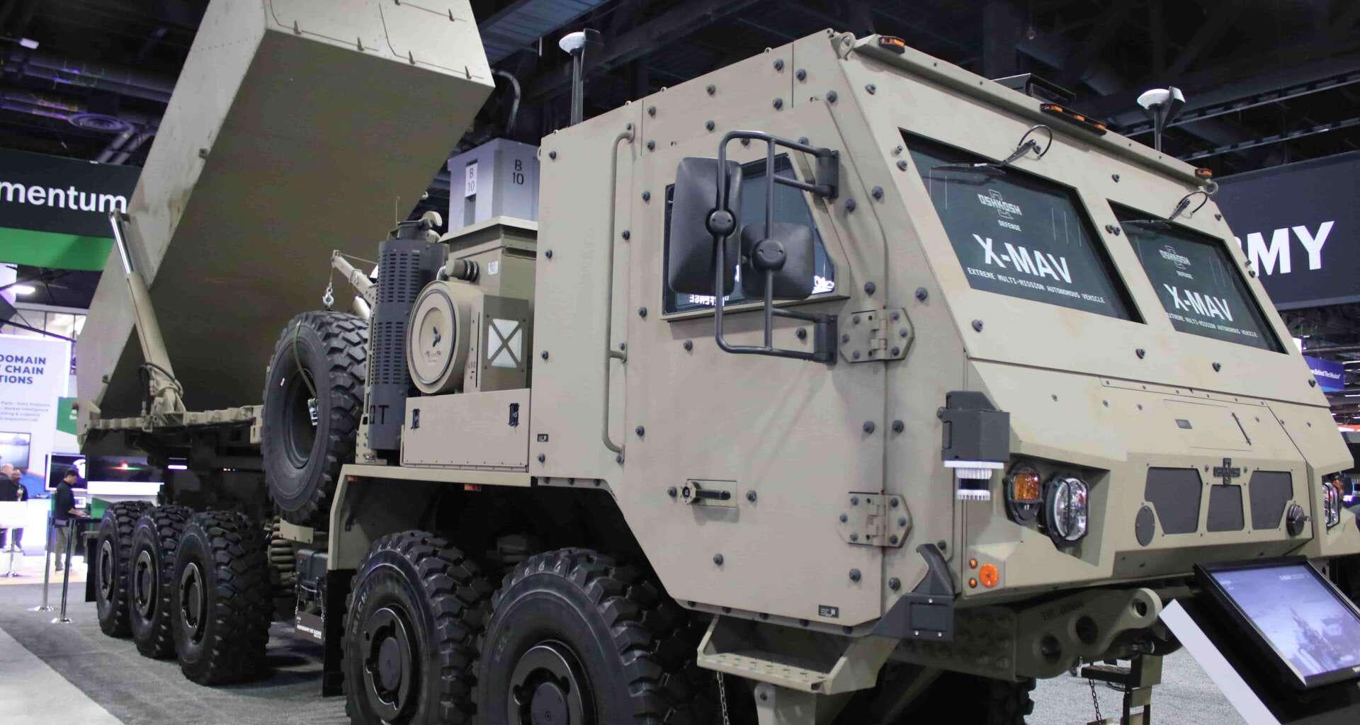 AUSA 2025: Oshkosh X-MAV Mobile Tomahawk Launcher Highlights Future Options for Ukraine