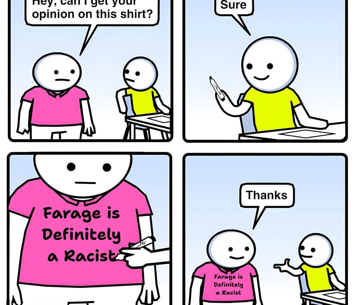 Think he's got a point...