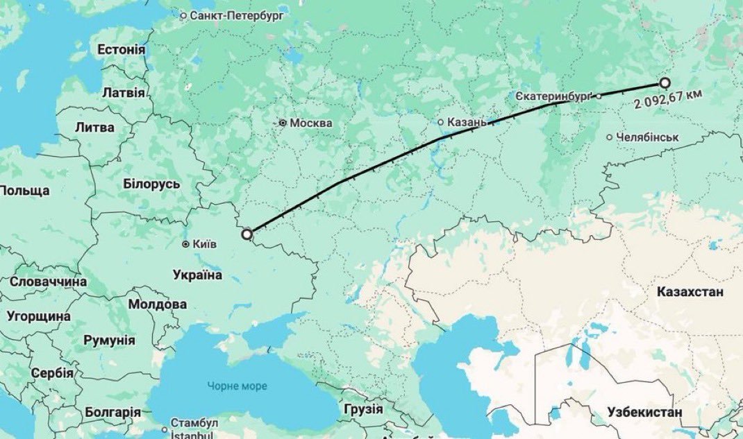 Ukraine sets new world record with longest suicide drone strike in history -