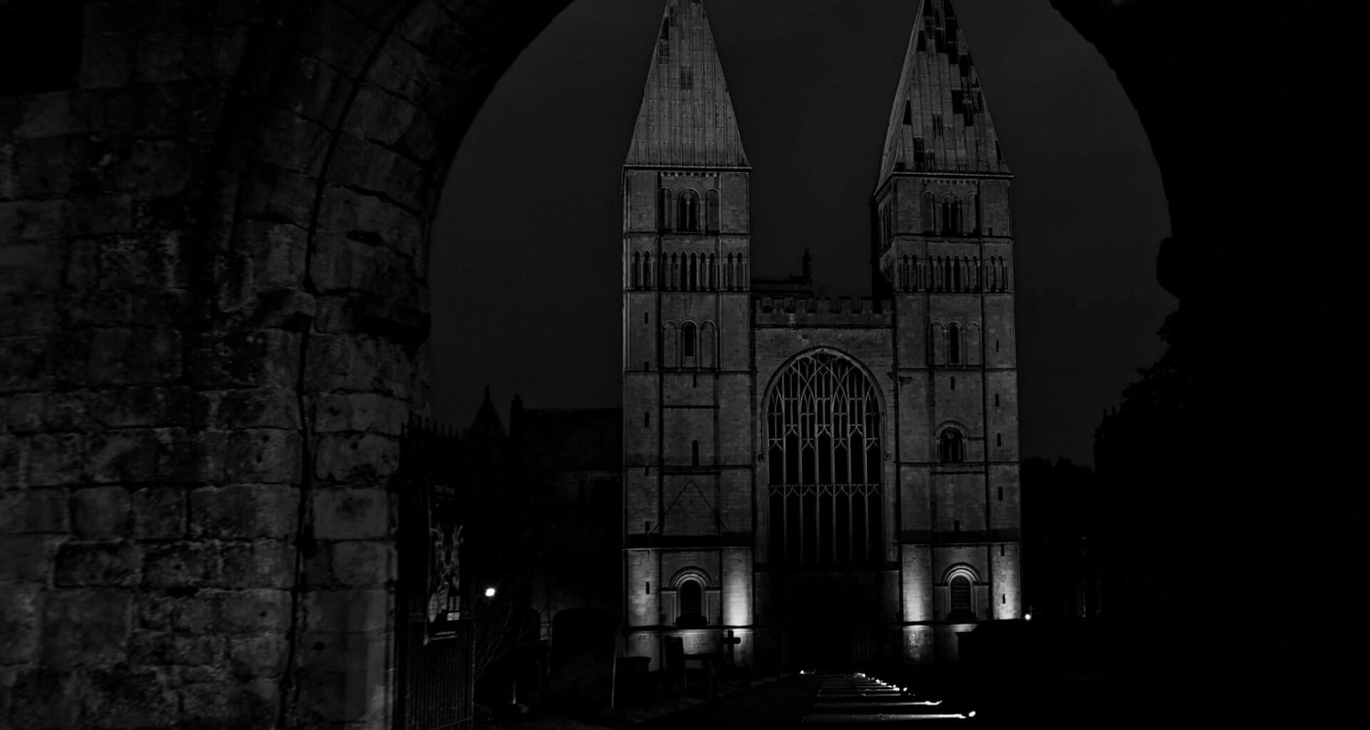 The historic Southwell Minster, Nottinghamshire.