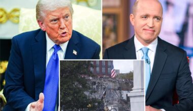 Trump slams Reuters reporter as 'third-rate' after being asked about White House demolition