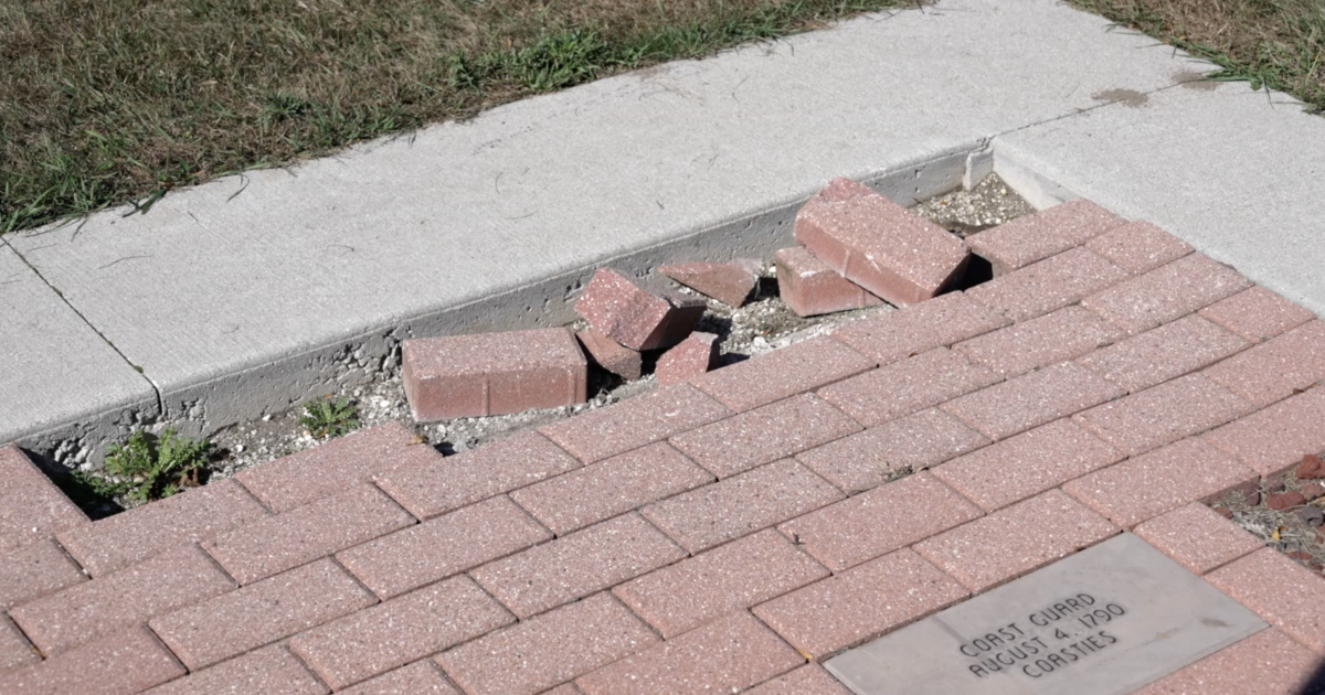 Vandals damage Manitowoc's newest war memorial just months after completion