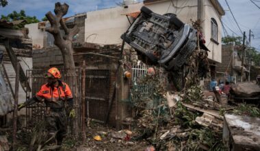 Death toll from torrential rains in Mexico rises to 64 as search expands : NPR