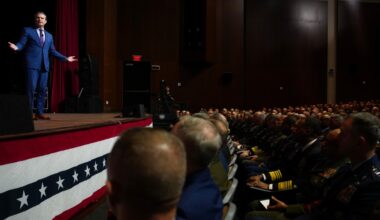 Hegseth orders troops to watch his speech decrying a ‘woke’ military : NPR