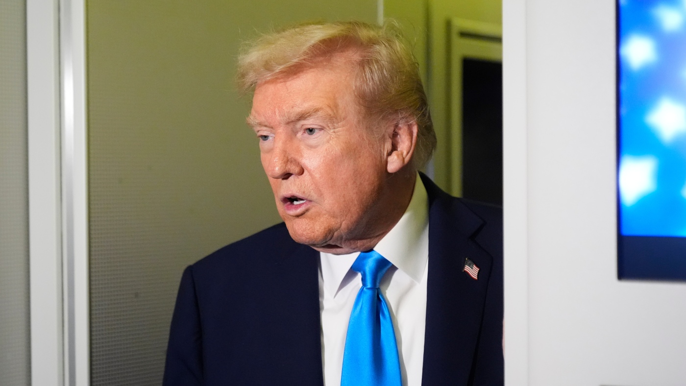 Trump threatens Canada with 10% extra import tax over anti-tariffs ad : NPR