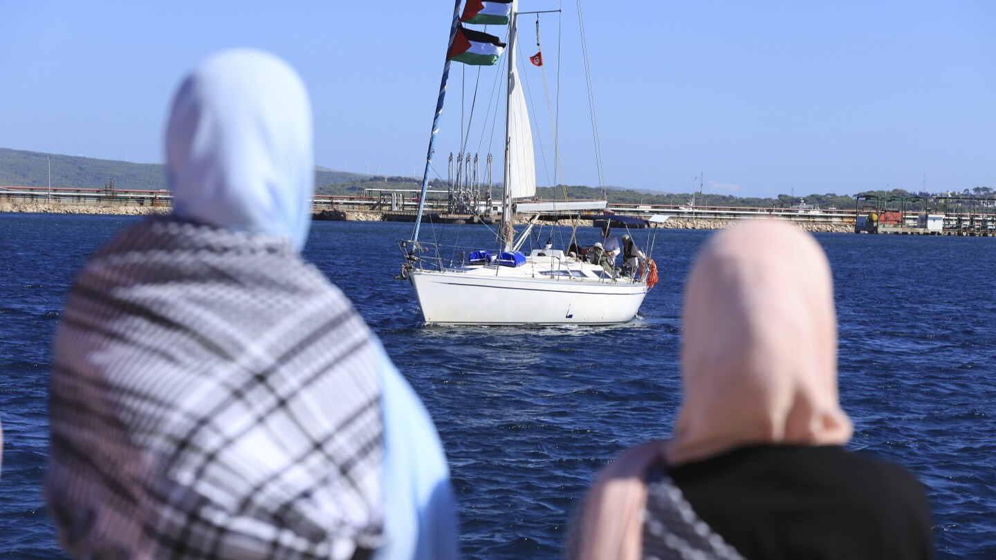 What to know about the flotilla seeking to break Israel's blockade of Gaza