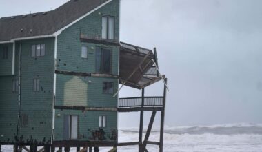 Dozens rescued as remnants of typhoon hits Alaska; flooding along East Coast