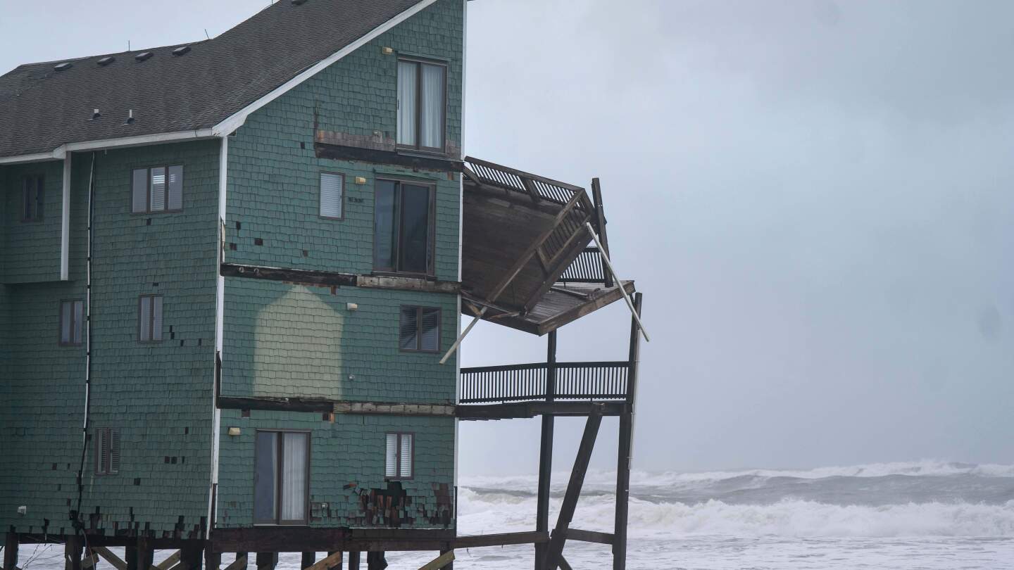 Dozens rescued as remnants of typhoon hits Alaska; flooding along East Coast