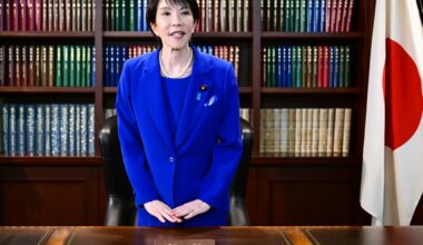 Sanae Takaichi on track to become Japan's first female prime minister
