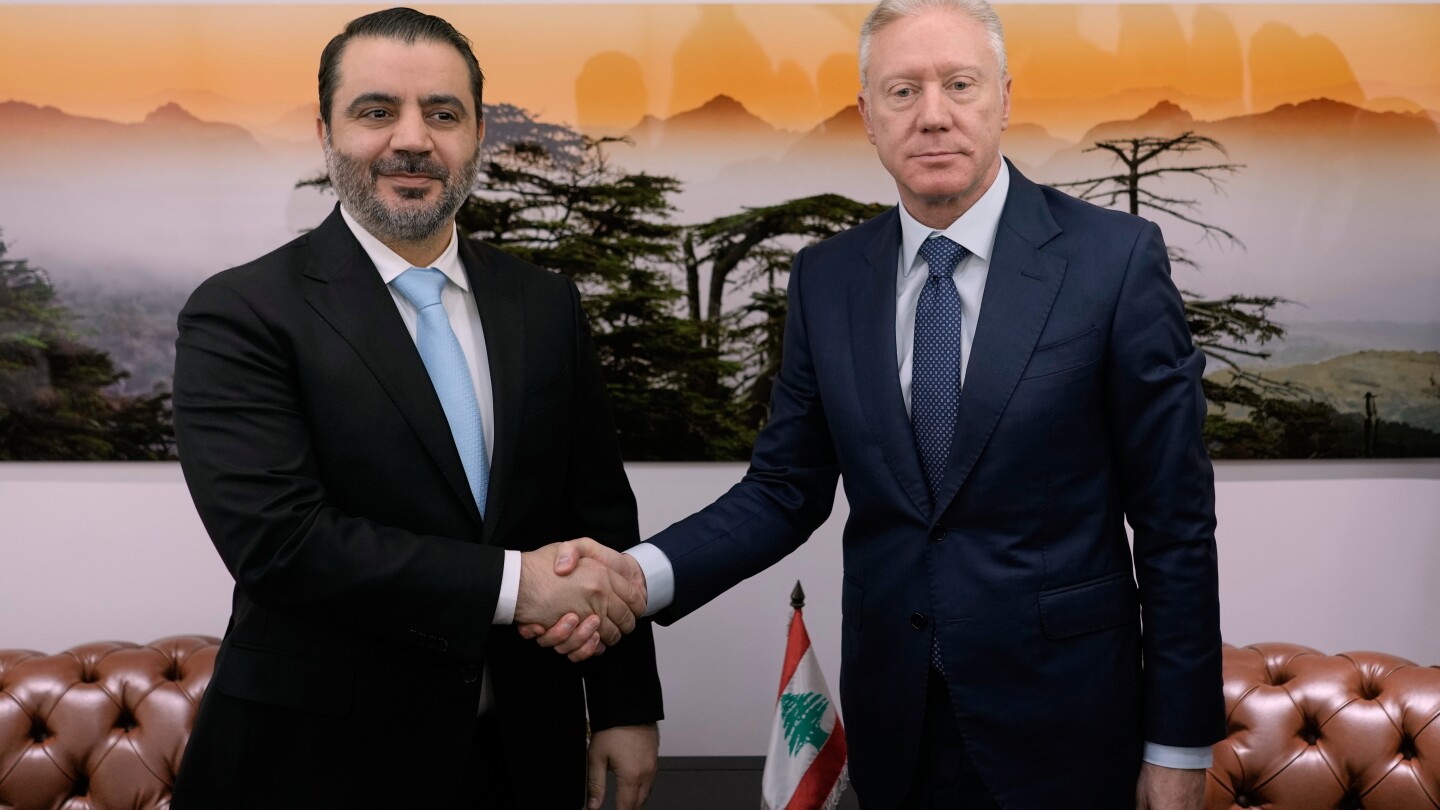 Syria's foreign minister makes his first visit to Lebanon since Assad's government fell