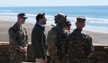 Plan to fire artillery over a highway during Vance visit irks California's Newsom