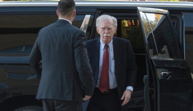 Trump administration live updates: Bolton pleads not guilty