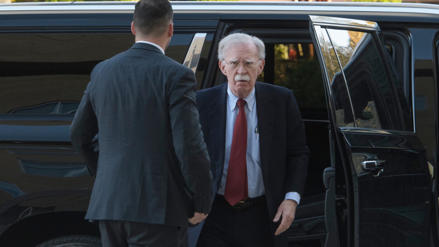 Trump administration live updates: Bolton pleads not guilty