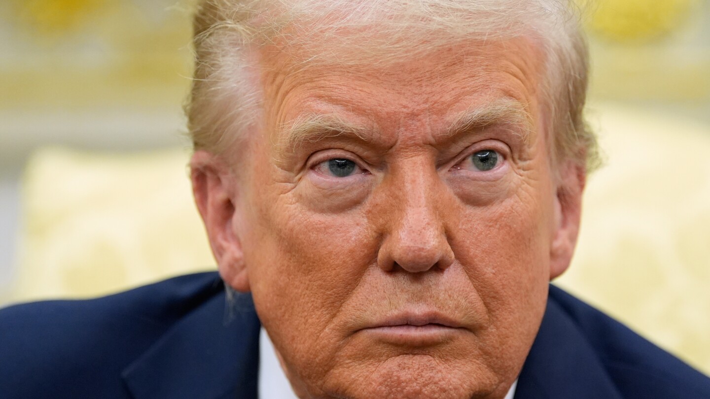 Trump is getting a physical at Walter Reed