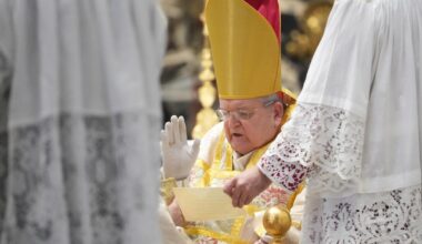 In a sign of change, American cardinal celebrates old Latin Mass at Vatican