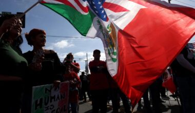 At 'We The People Rising' rally, Angelenos call for end to ICE raids