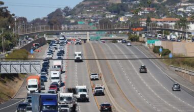 Interstate 5 temporarily reopens but gridlock reigns through Camp Pendleton in Southern California
