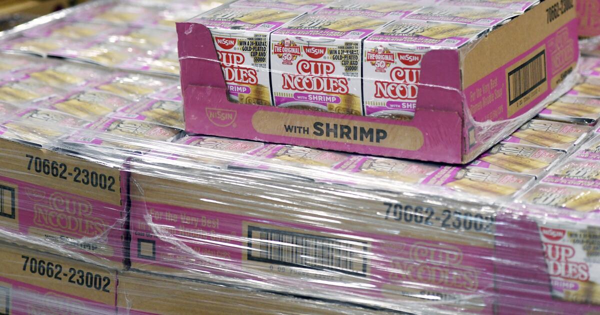 Why Japan's instant ramen titan is testing a new kind of noodle in L.A.