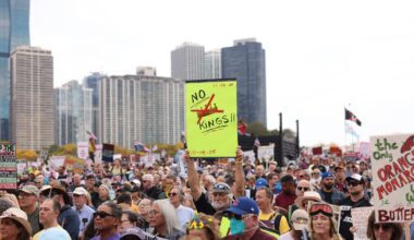 'No Kings' rallies take place across Chicago, live updates