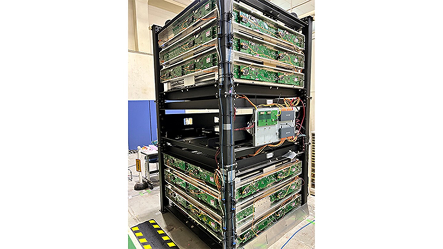 Cosmic-ray muons to help evaluate radioactive materials in nuclear fuel debris