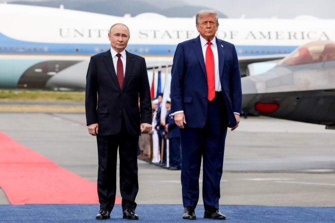 Vladimiras Putinas ir Donaldas Trumpas / Gavriil Grigorov / ZUMAPRESS.com