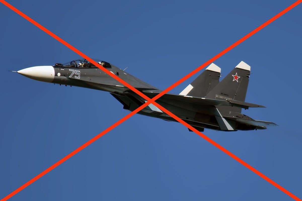 Russian air defenses reportedly accidentally shot down one of their own Su-30SM fighter jet overnight while attempting to intercept Ukrainian drones