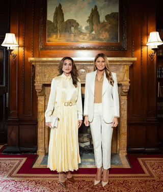 Queen Rania shared an Instagram photo of herself with Melania Trump at the UN last week 👀