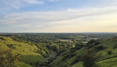 The Devil's Kneading Trough, Wye Downs, Kent