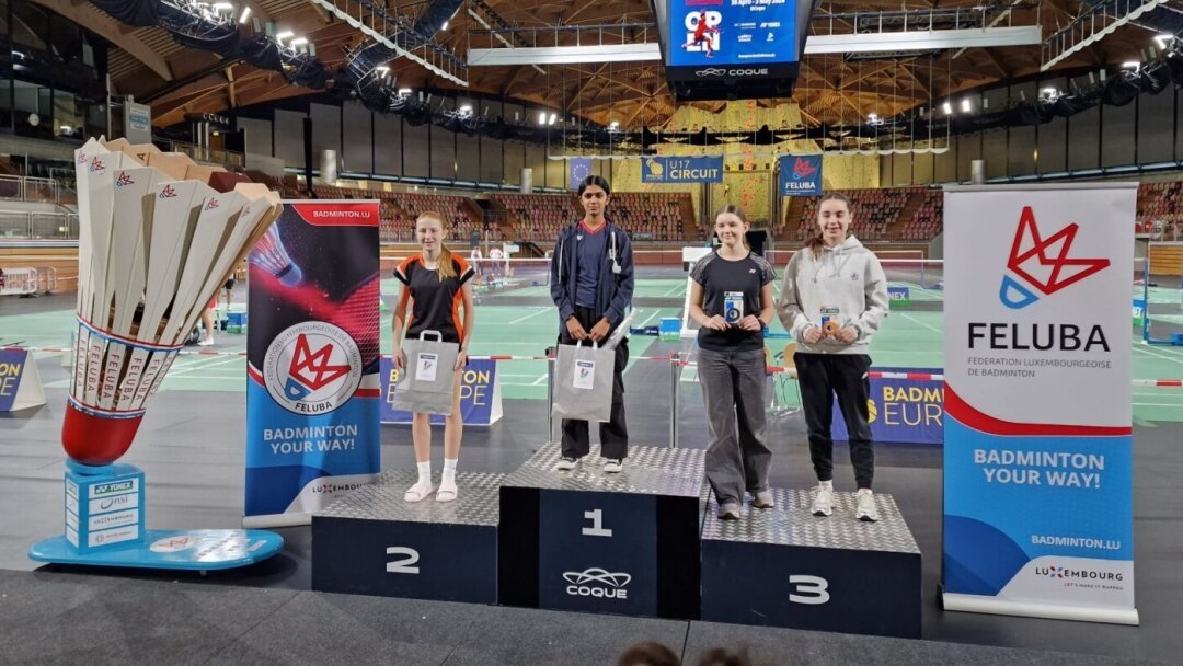 Lolita Venkatasubbaiah titrée au Luxembourg