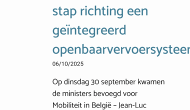 4 ministers van openbaar vervoer willen samenwerken