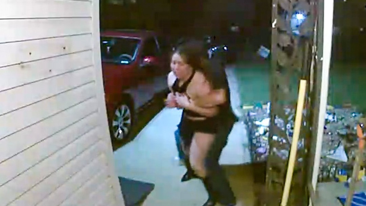 Alleged abduction caught on video