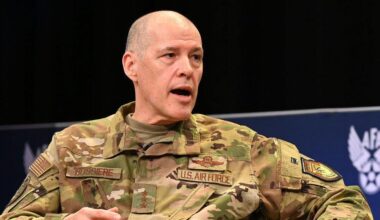 Top Air Force General Quits Following Hegseth’s Partisan Quantico Speech