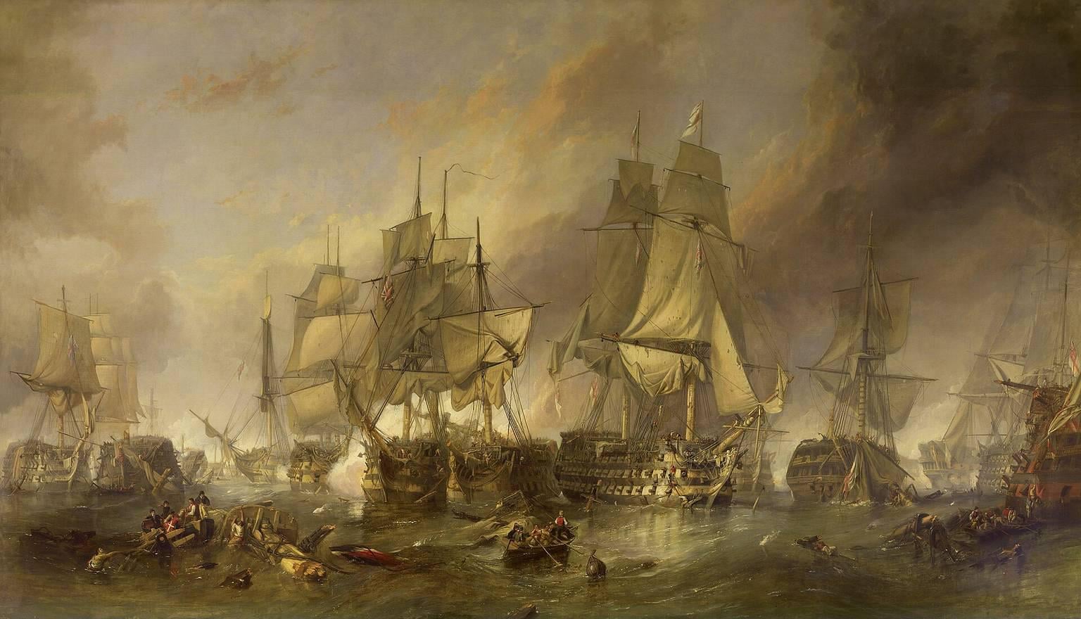 On this day in 1805 - Napoleon defeated by Nelson at Trafalgar