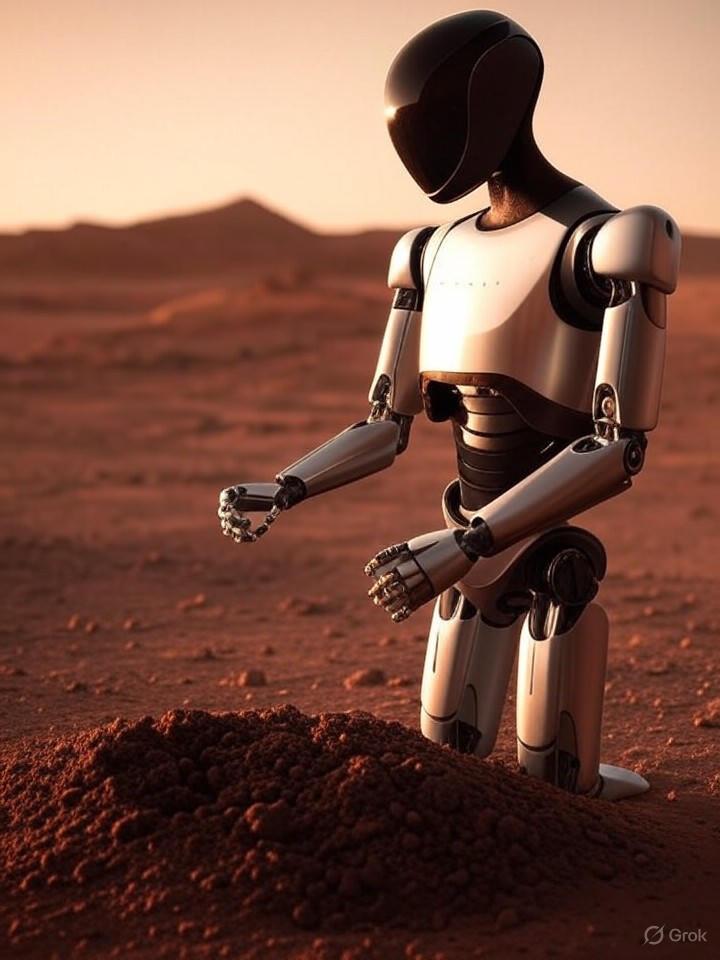 Elon Musk Plans Optimus Robots for Mars by 2026, Experts Warn of Challenges