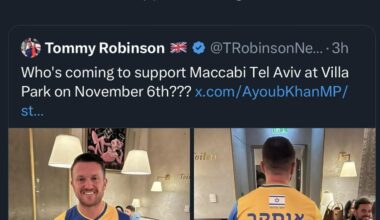 Well he is good at leading groups of violent racists who smash up Britain so it does pass the scum check.