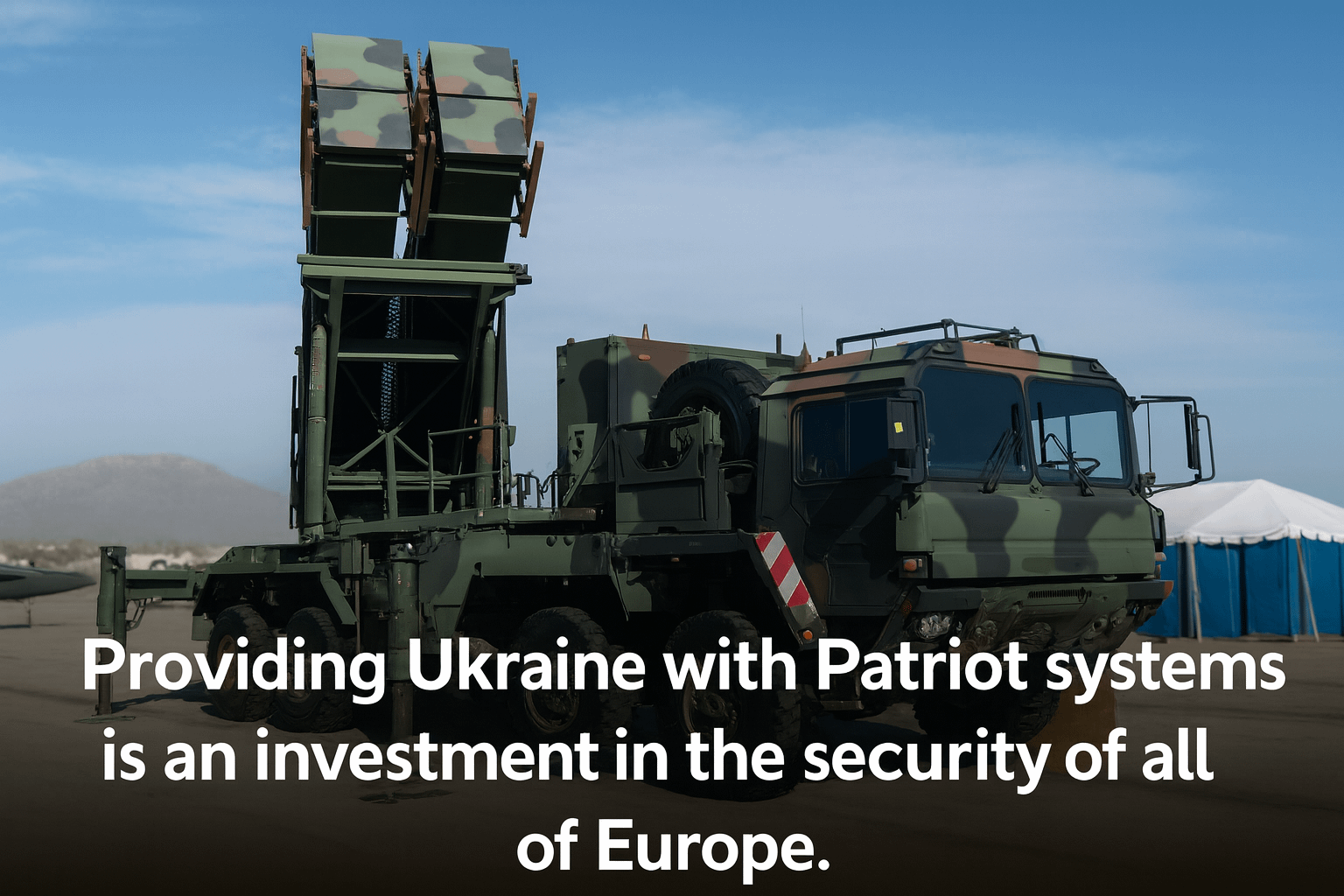 Ukraine, together with the United States, is preparing a contract for the supply of 25 Patriot systems. This equipment will serve as a high-quality shield protecting Ukrainian cities and people's lives. Every piece of military aid provided by partner countries is a step towards peace and victory ove