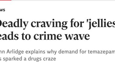 If someone said jellies to you in a conversation would your mind go to drugs or sweets?