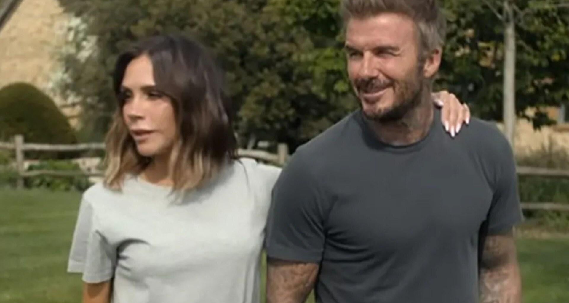 David Beckham honours William and Kate by growing the rose varietal named after them at his £12m Cotswold estate